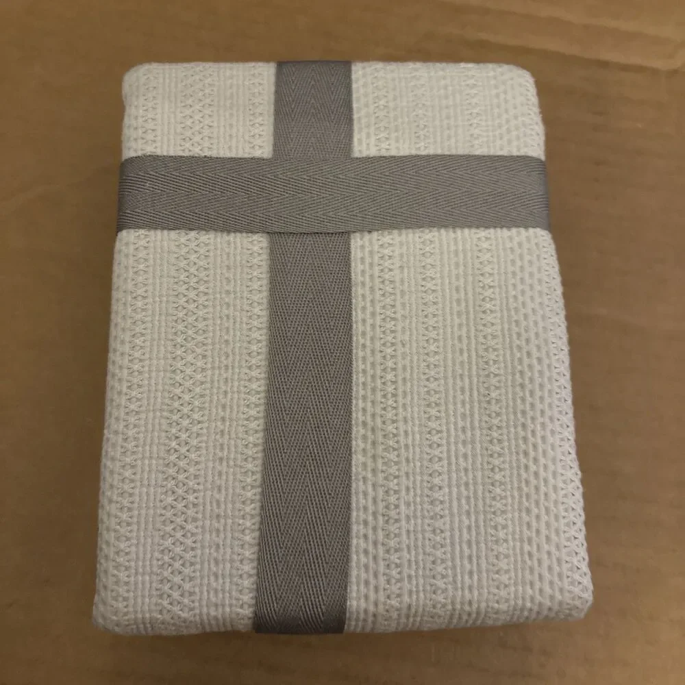 Better Homes & Gardens Blue Waffle Weave Pillow Shams Standard 2‑Pack Cotton